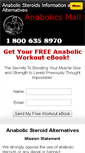 Mobile Screenshot of anabolicsmall.com